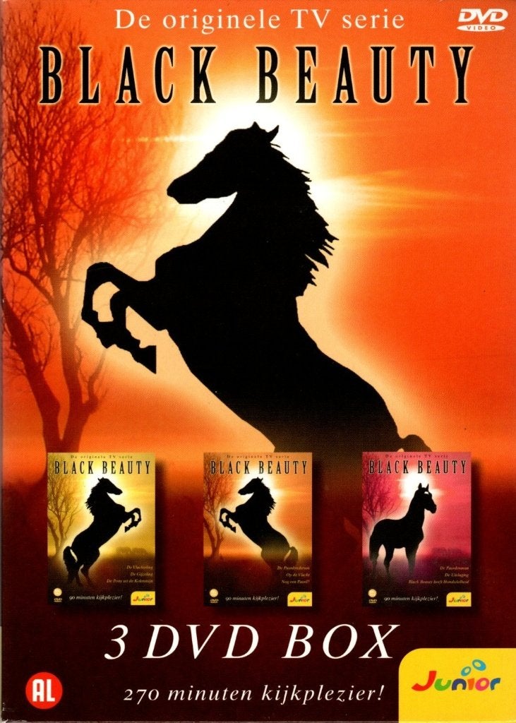 Black Beauty, 3 dvd-box, Alle leeftijden, Ophalen of Verzenden, Zo goed als nieuw