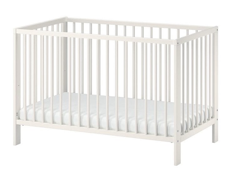 IKEA Gulliver Ledikant + NIEUW IKEA Matras, Ophalen, Zo goed als nieuw, Minder dan 140 cm, Matras