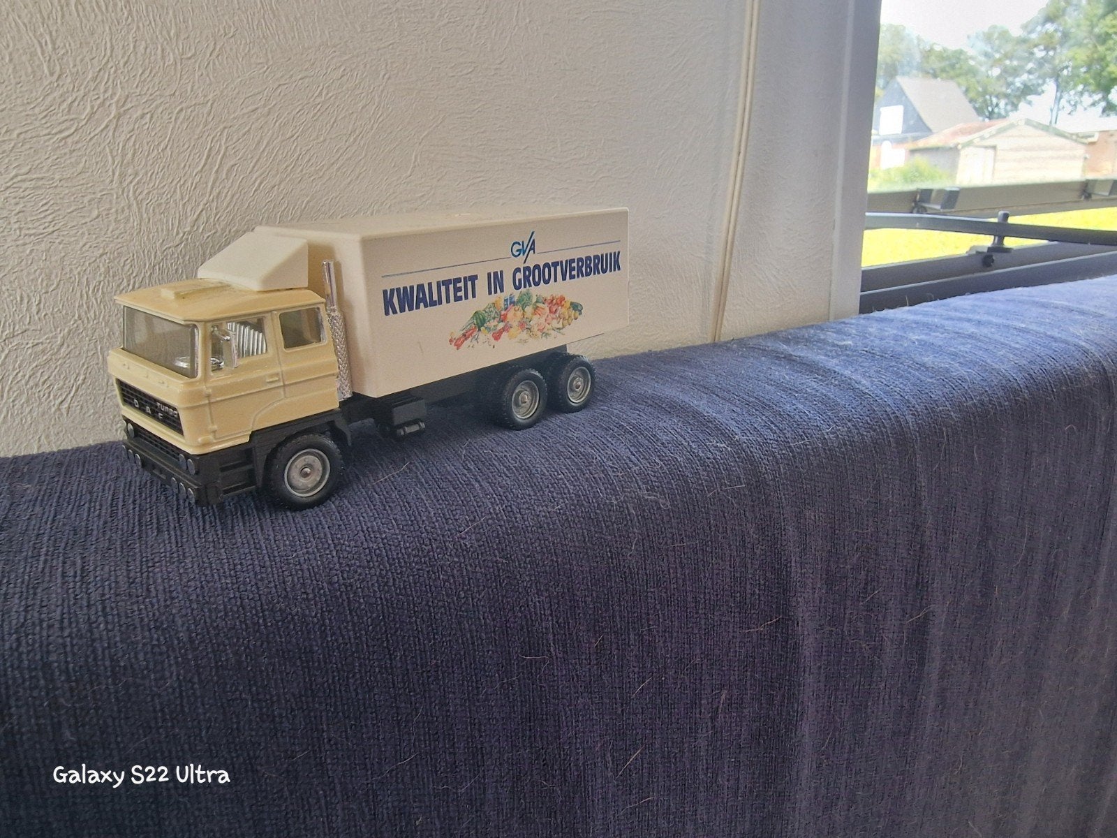DAF F2800 Vrachtwagen Model - Solido 1/60, Ophalen of Verzenden, Gebruikt