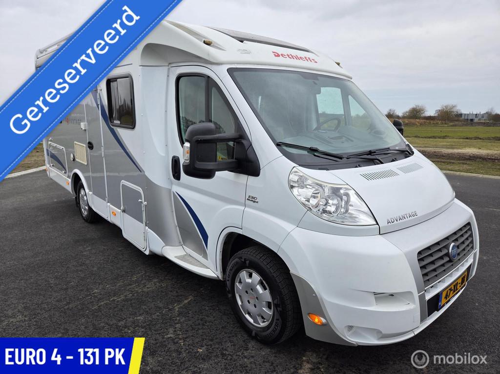 Dethleffs T 6501B 2.3 Multijet 131pk ☆Cruise, Solar, Camer, Fietsendrager, 6 tot 7 meter, Bedrijf, Achteruitrijcamera