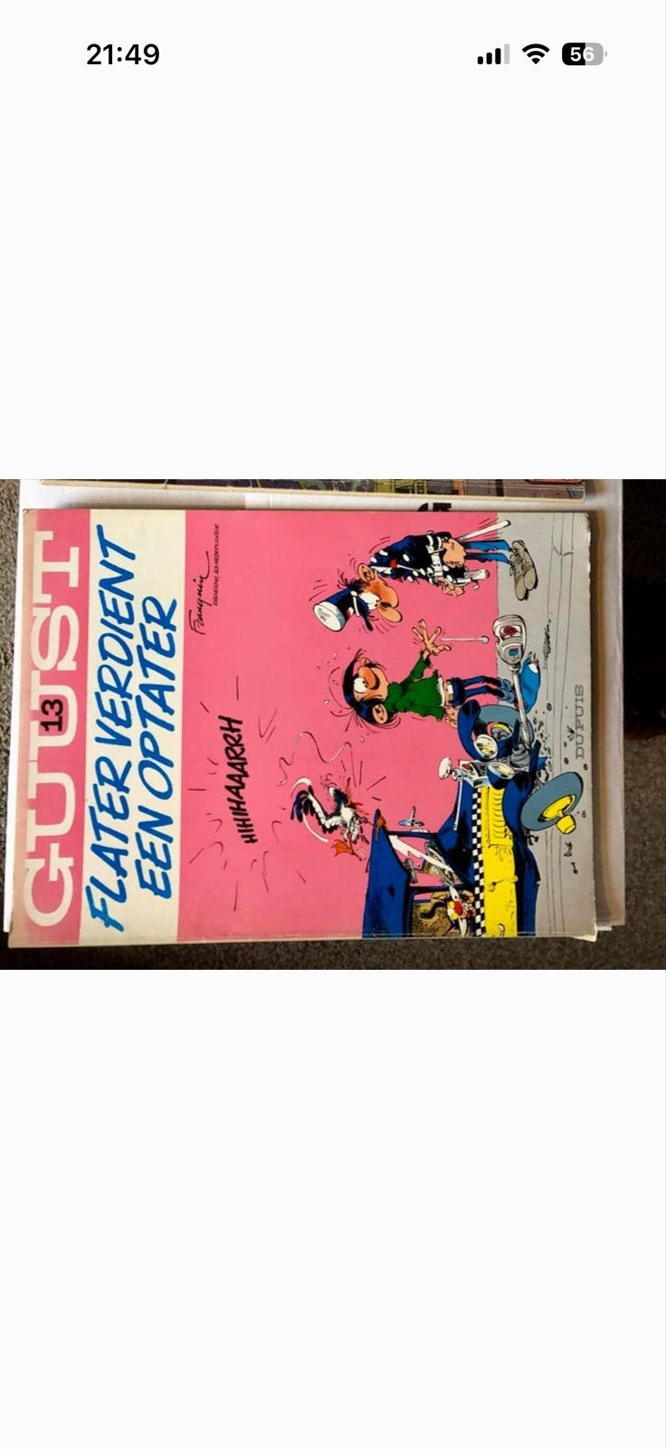 Guust Flater verdient een optater - Stripboek nr. 13, Eén stripboek, Ophalen, Gelezen