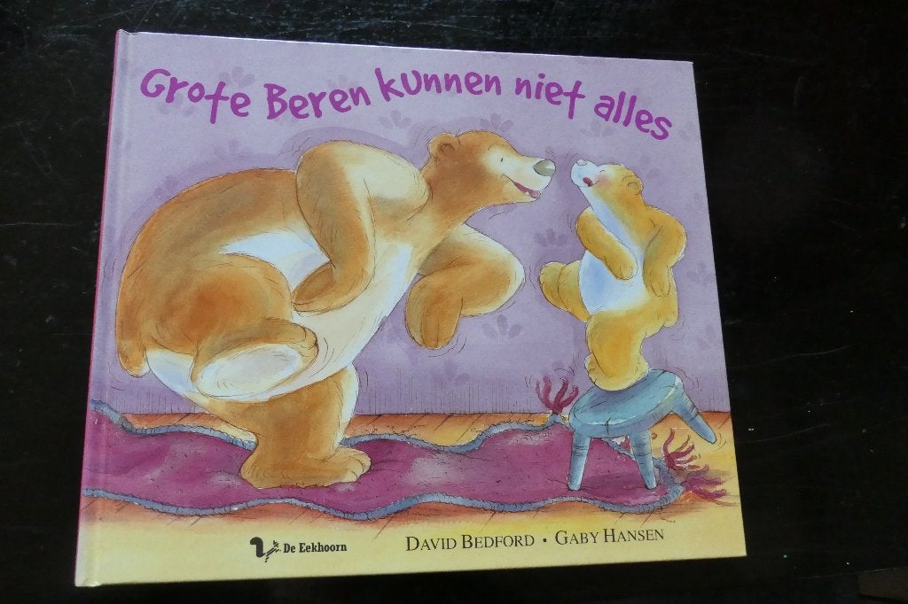grote beren kunnen niet alles ,isbn: 9060568338, Boeken, Ophalen of Verzenden, Gelezen, David Bedford, Fictie algemeen