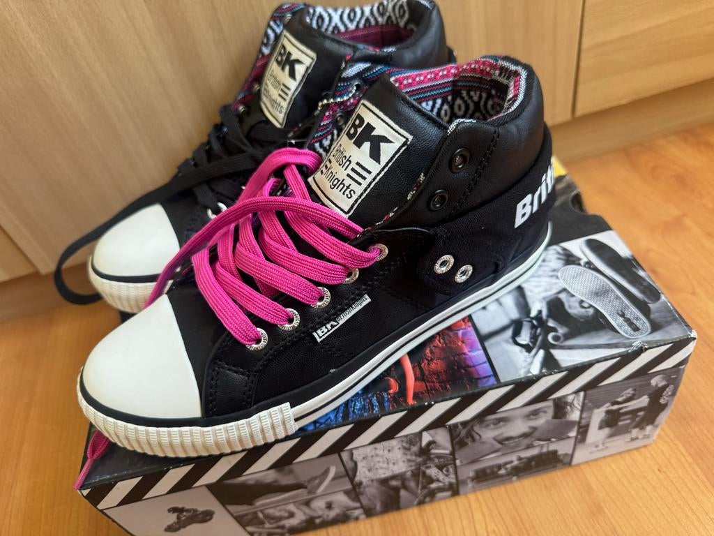 Dames British Knight sneakers - Nieuw - maat 38, Ophalen of Verzenden, Nieuw, Zwart, Sneakers of Gympen