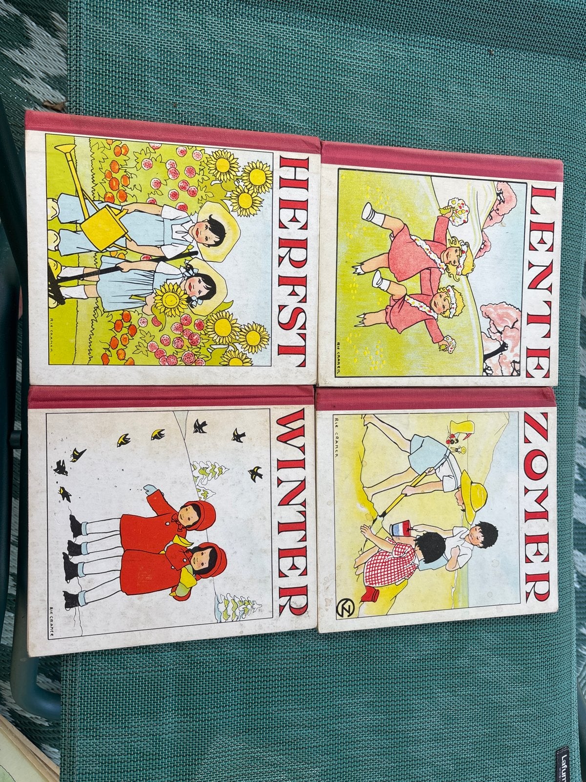 Rie Cramer - Lente, Zomer, Herfst, Winter (4 delen), Ophalen of Verzenden, Gelezen, Fictie algemeen