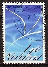 Nederland Luchtpost 16 gestempeld 1980, Postzegels en Munten, Postzegels | Nederland, Ophalen of Verzenden, Na 1940, Gestempeld
