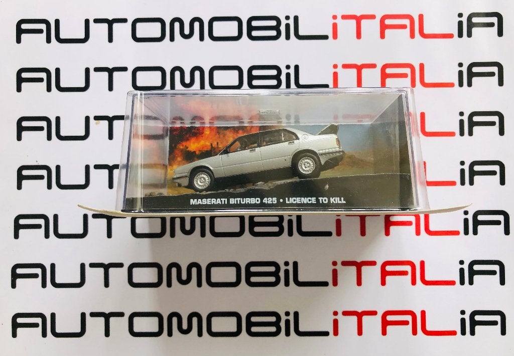 Maserati Biturbo 425 James Bond Licence to kill. 1:43, Ophalen of Verzenden, Nieuw, Auto, Overige merken