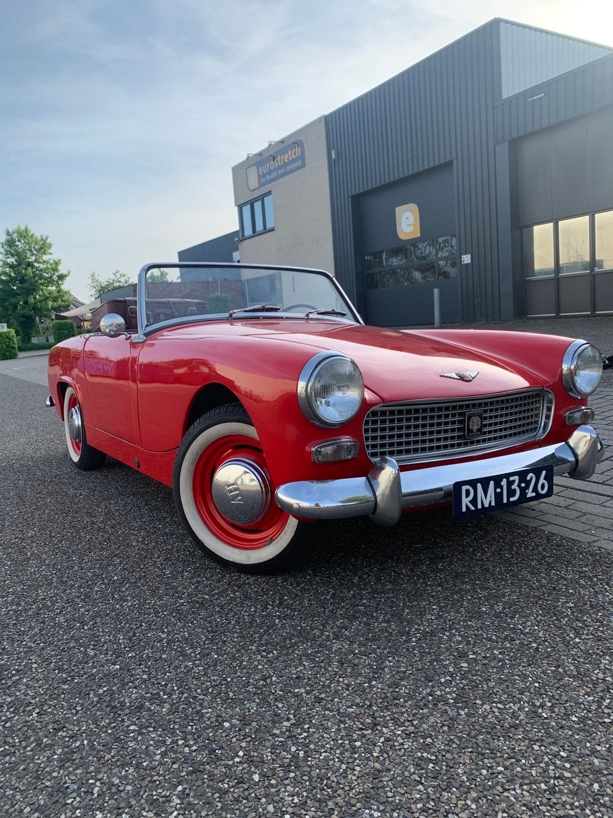 Austin 1963 Rood, Auto's, Achterwielaandrijving, 54 pk, Zwart, 4 cilinders