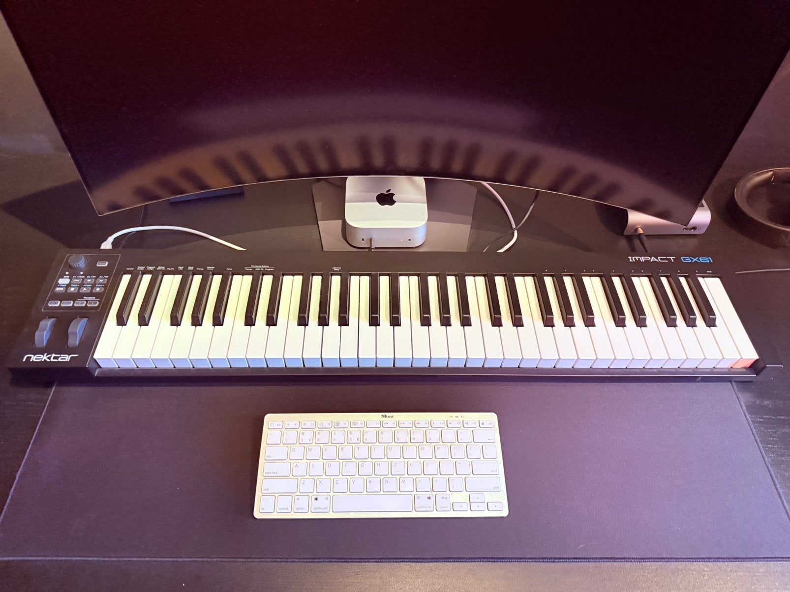 NEKTAR IMPACT GX61 MIDI KEYBOARD, Ophalen, Zo goed als nieuw, 61 toetsen, Overige merken