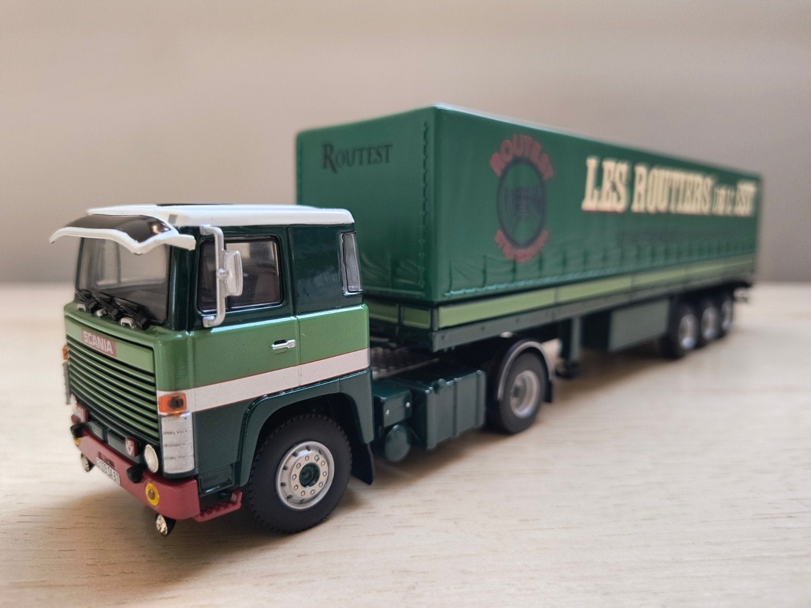 Wsi Scania Bomo, Ophalen of Verzenden, Zo goed als nieuw, Bus of Vrachtwagen, Wsi