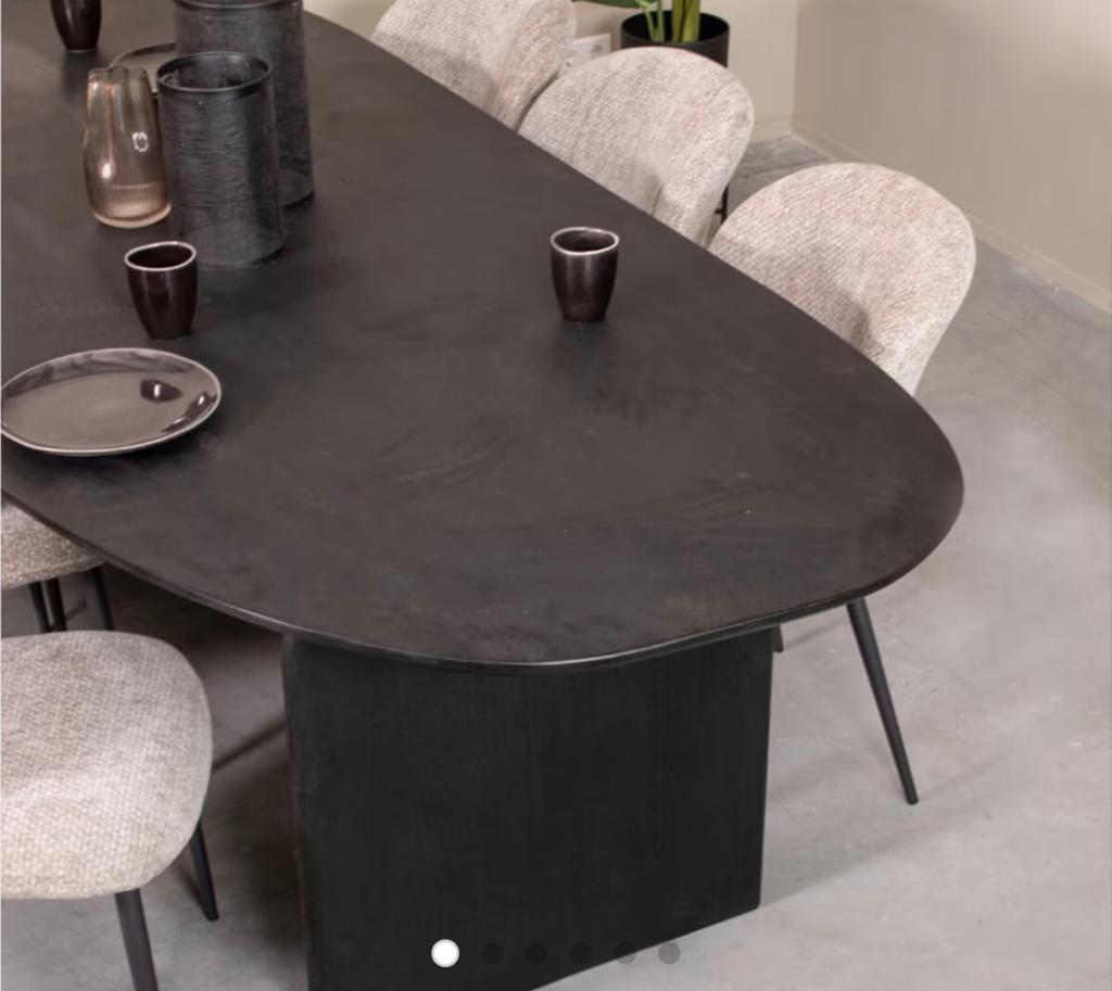 Zo goed als nieuwe Organische eettafel - Label51, Ophalen, 200 cm of meer, 50 tot 100 cm, Zo goed als nieuw