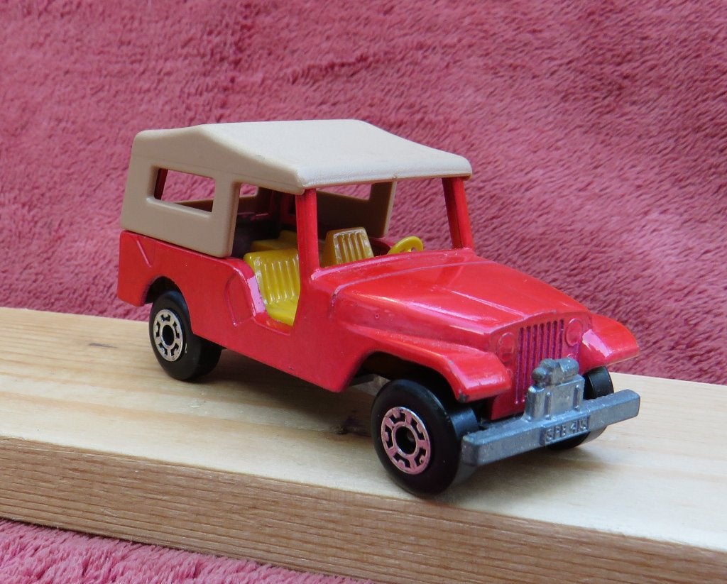 Matchbox Superfast. No. 63. Jeep, Ophalen of Verzenden, Zo goed als nieuw, Auto