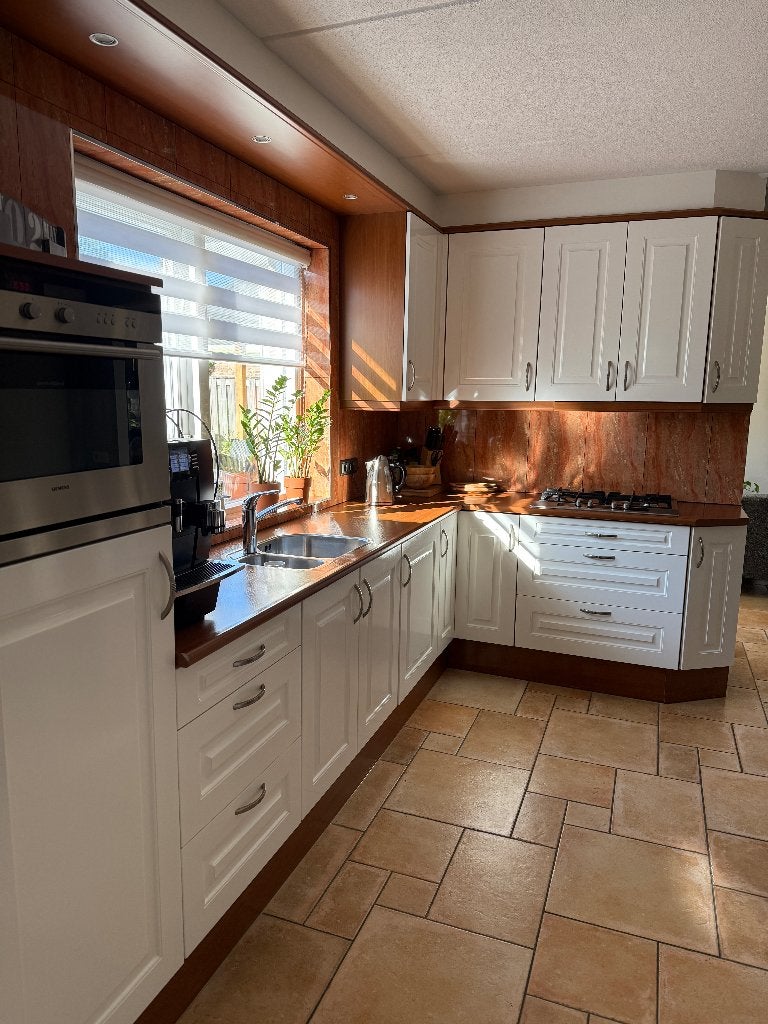 Goed onderhouden keuken met Siemens apparatuur, Ophalen, Gebruikt, Overige kleuren, Hoekkeuken