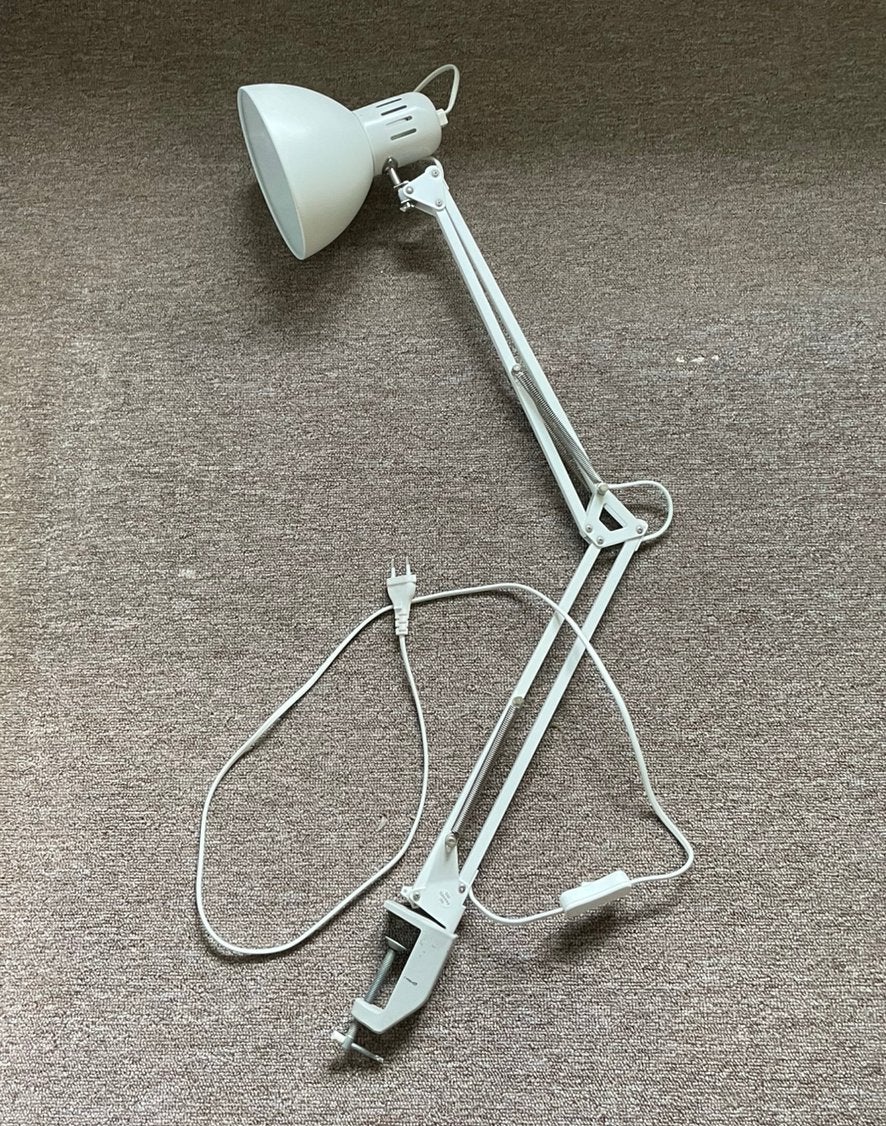 Witte architecten bureaulamp / Ikea, Ophalen, Zo goed als nieuw