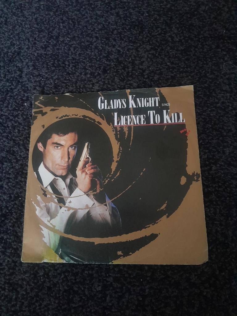 Gladys Knight Licence to kill, Cd's en Dvd's, Vinyl Singles, Ophalen of Verzenden, Gebruikt