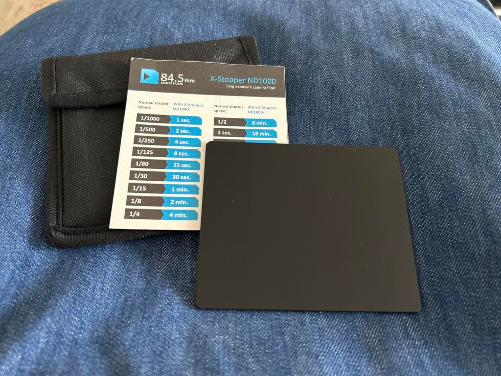 84.5mm X-Stopper ND1000 Long Exposure Camera Filter, Overige merken, Overige typen, Ophalen of Verzenden, Zo goed als nieuw