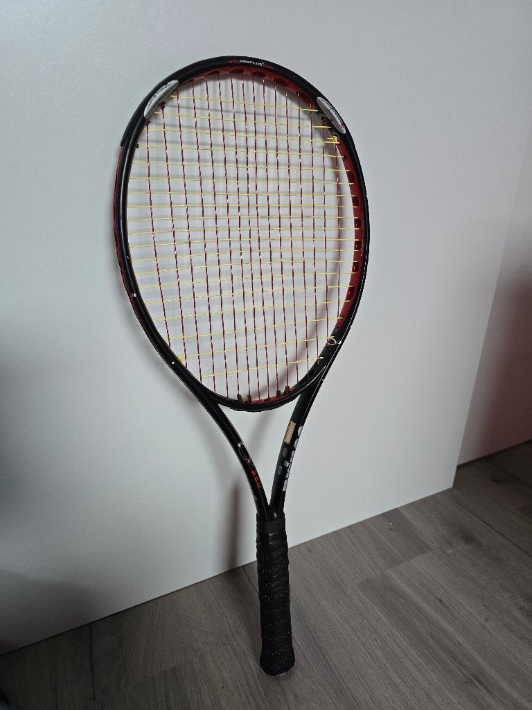 Prince O3 Red Tennisracket grip 3, Sport en Fitness, Gebruikt, Prince, Ophalen of Verzenden, Racket