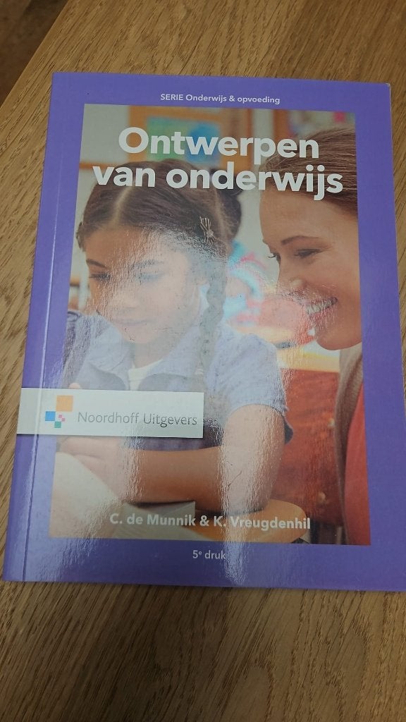 Ontwerpen van onderwijs, Boeken, Ophalen of Verzenden, Beta, Zo goed als nieuw, HBO