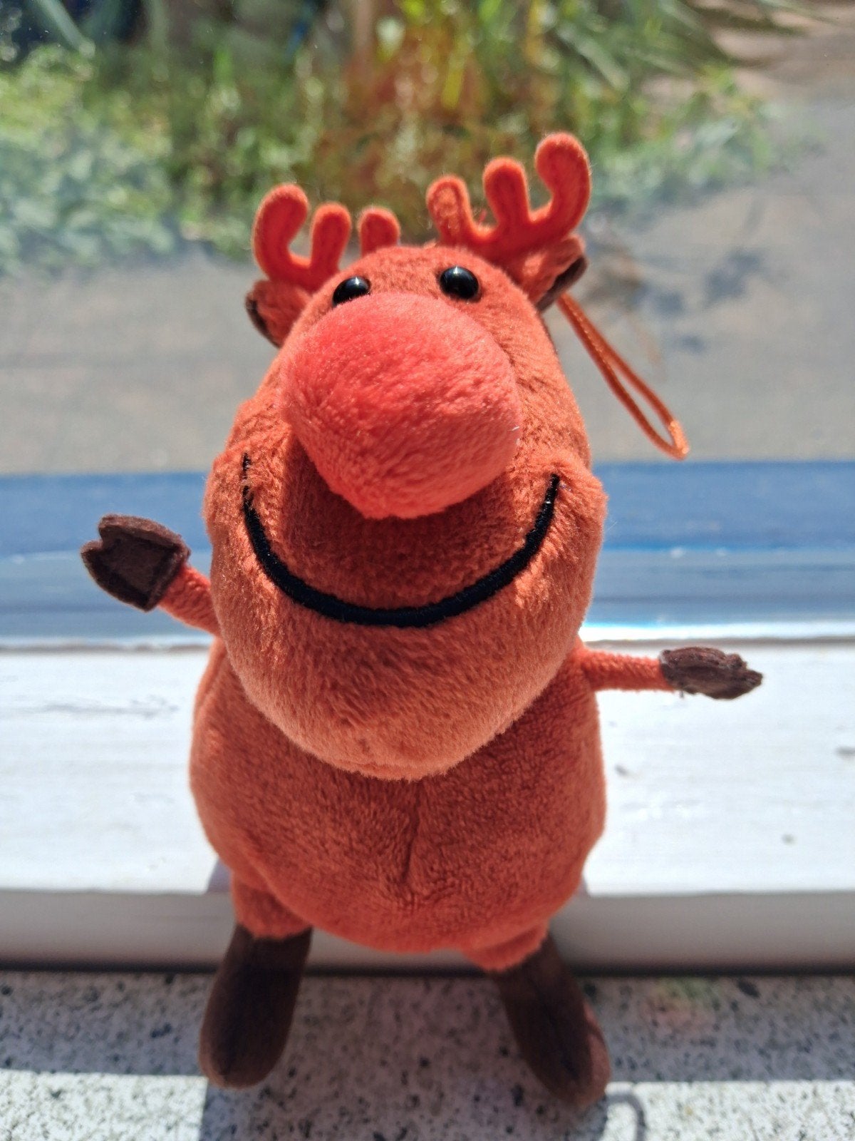 Rendier of eland Rudolf van AH Albert Heijn meet ca 14 cm, Albert Heijn, Ophalen of Verzenden, Zo goed als nieuw, Klein (minder dan 20 cm)