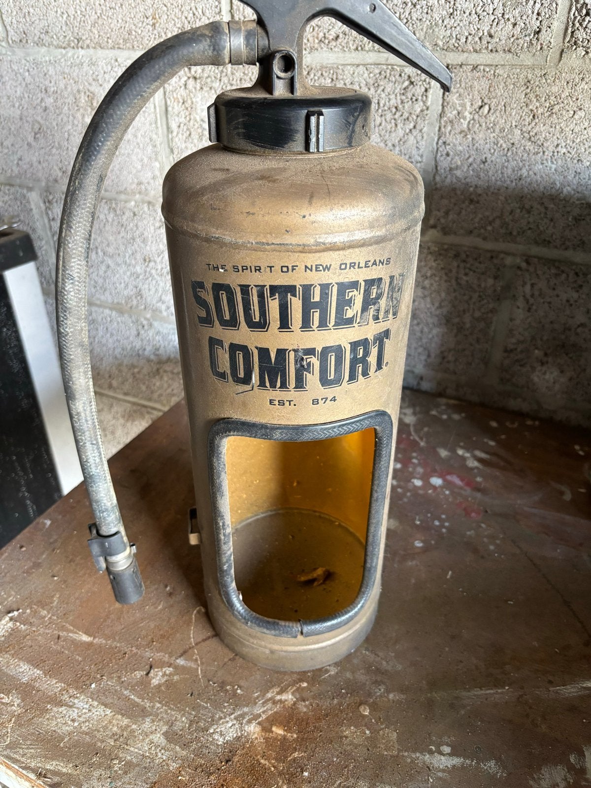 Vintage Southern Comfort Brandblusser Display, Ophalen of Verzenden