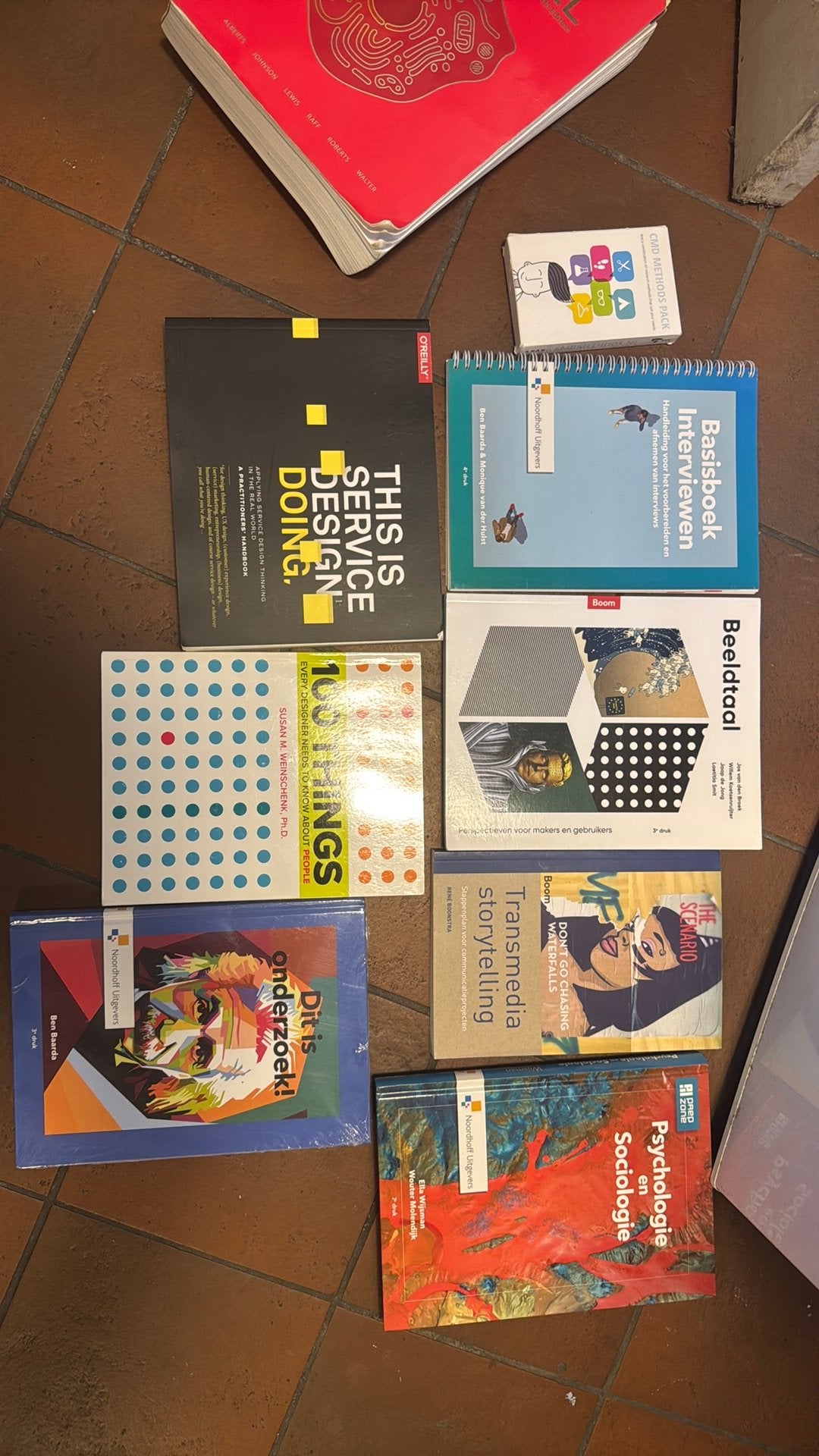 Alle studieboeken CMD - communication and multi media design, Boeken, Ophalen of Verzenden, Zo goed als nieuw, School, Studie en Wetenschap
