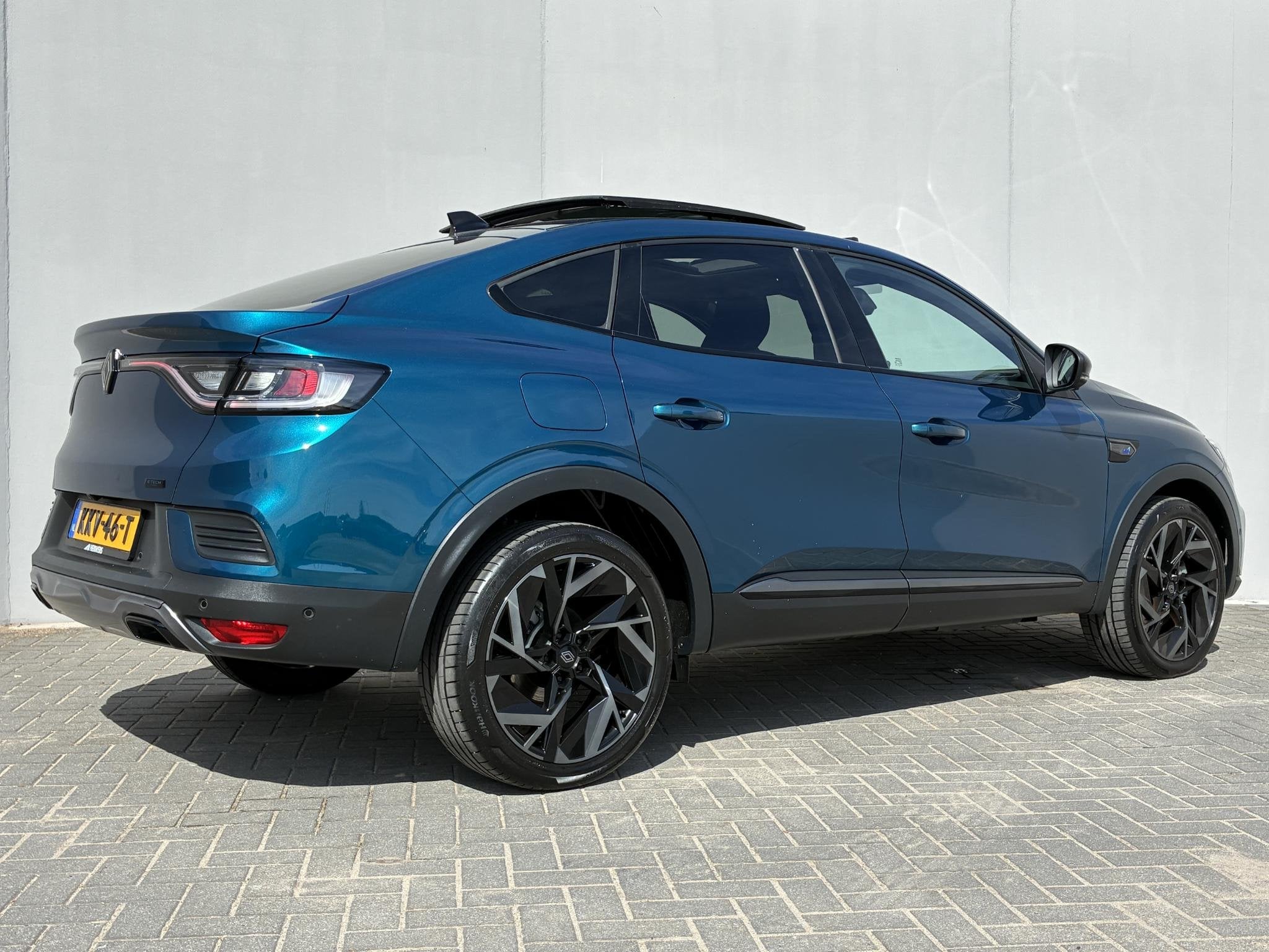 Renault Arkana 1.6 E-Tech full hybrid 145 esprit Alpine / Fa, Auto's, Arkana, Gebruikt, Euro 6, Blauw