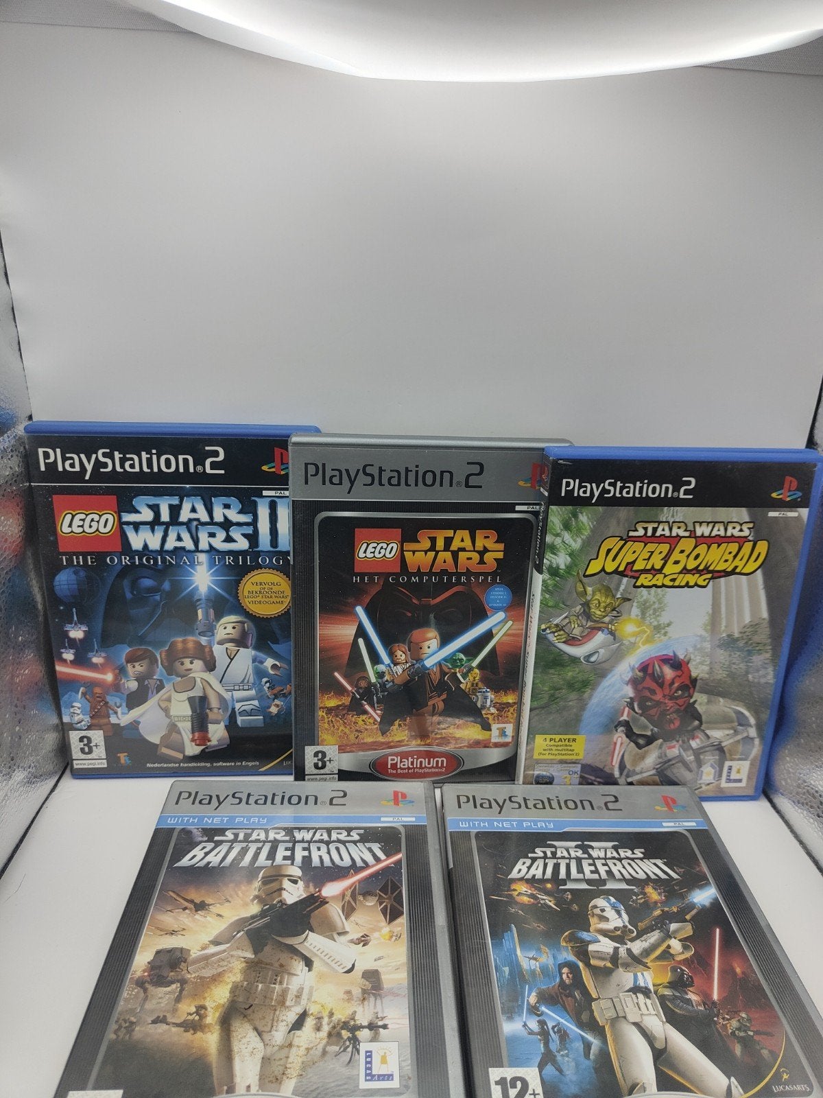 Star Wars PS2 Games Collectie, Avontuur en Actie, Gebruikt, LucasArts, 1 speler