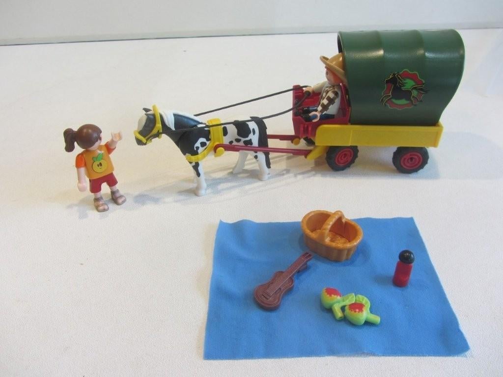 PLAYMOBIL Picknick met ponywagen - 6948, Ophalen of Verzenden, Gebruikt, Los playmobil
