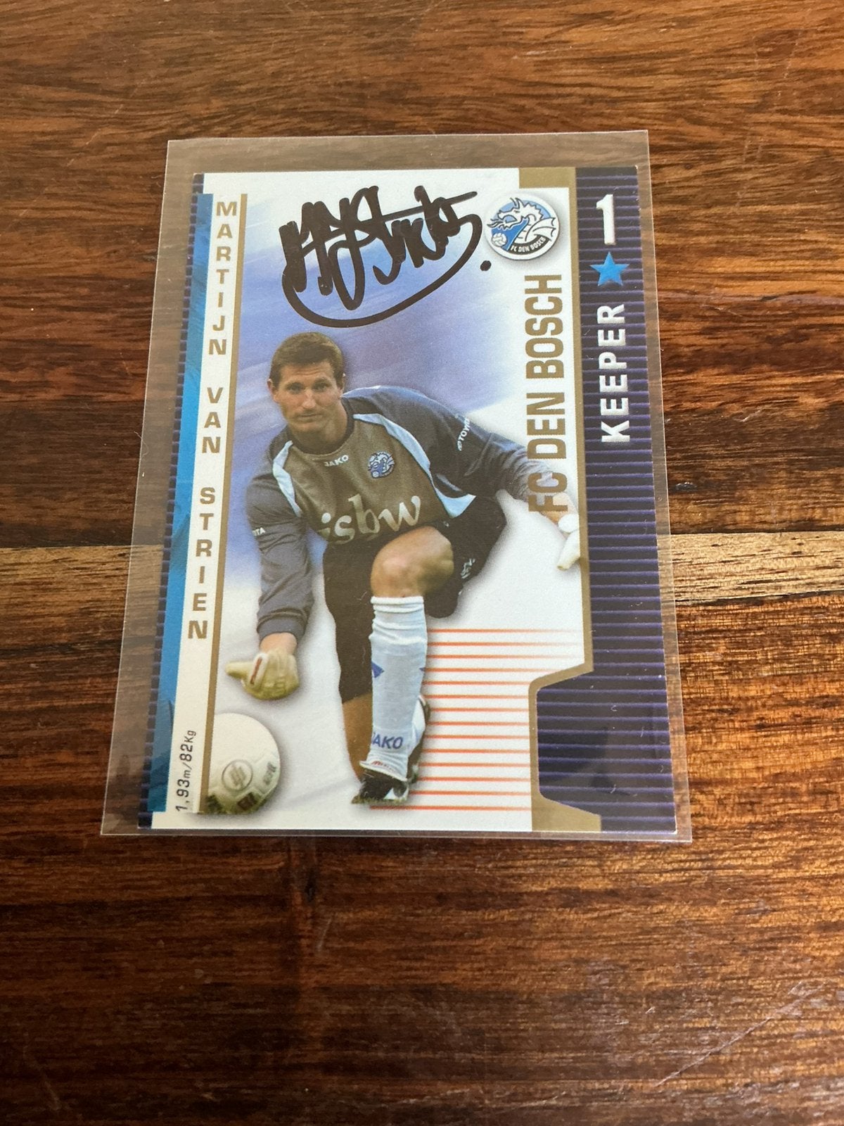 Voetbalplaatje All Stars 2004-2005 FC Den Bosch v. Strien, Verzenden, Nieuw, Poster, Plaatje of Sticker