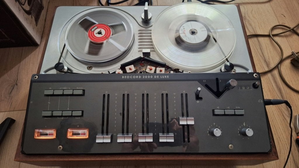 Bang & Olufsen | Beocord 2000 De Luxe, Audio, Tv en Foto, Ophalen, Bandrecorder, Met stofkap