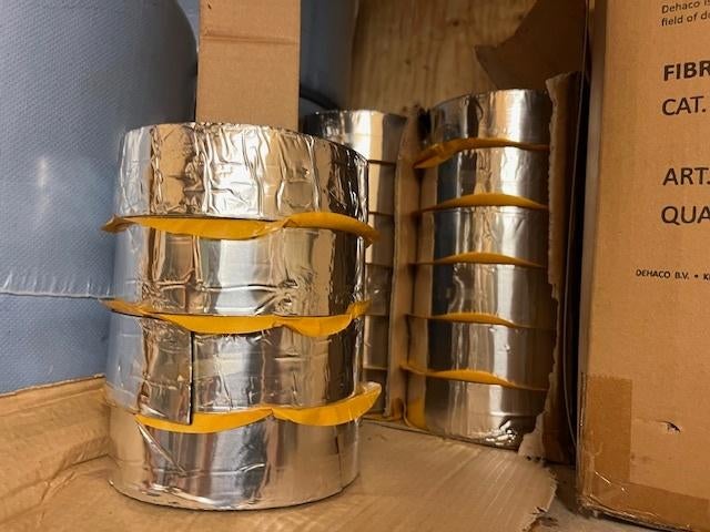Bitumen zelfklevende afdichtband 10mx50mm, Doe-het-zelf en Verbouw, Isolatie en Afdichting, Overige materialen, Nieuw, 15 m² of meer