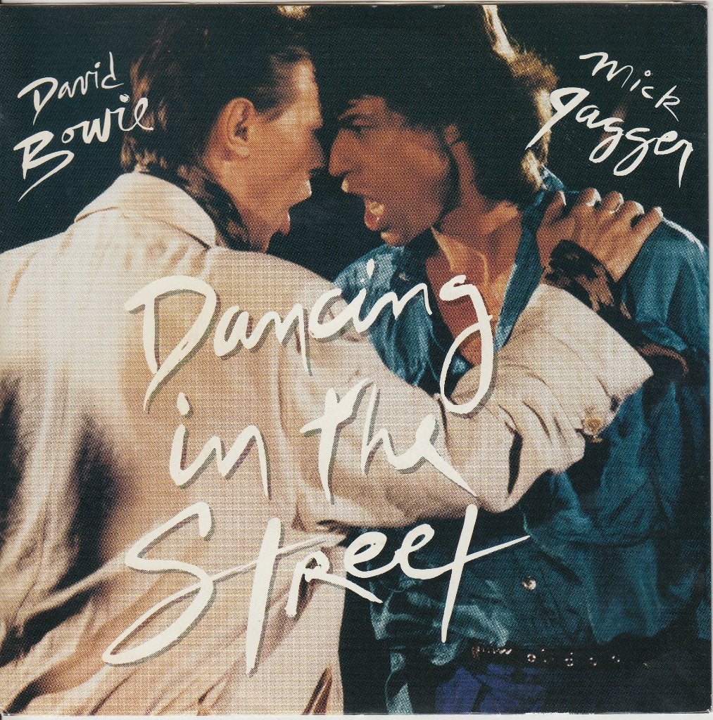 David Bowie and Mick Jagger **Dancing In The Street**, Gebruikt, 7 inch, Ophalen of Verzenden, Rock en Metal
