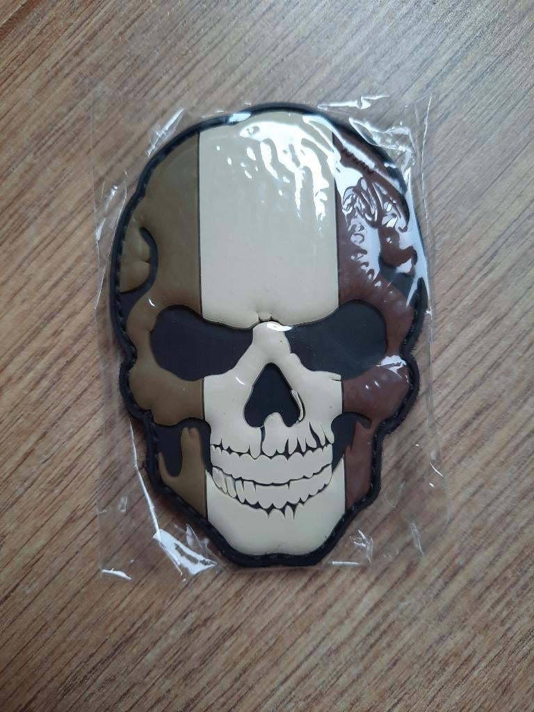 Patch / Embleem 3D PVC Skull (3 soorten), Ophalen of Verzenden, Overige soorten, Overige gebieden, Embleem of Badge