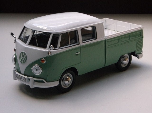 Nieuw! Volkswagen T1 bus Pickup – modelauto Motormax 1:24, Motormax, Nieuw, Ophalen of Verzenden, Motormax