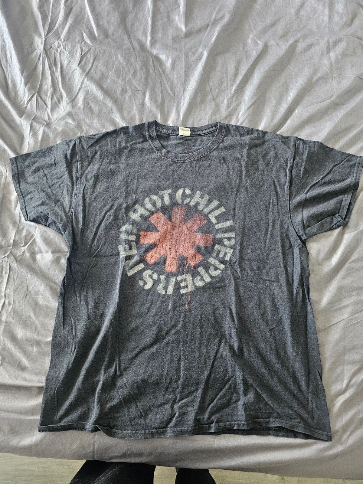 Red Hot Chili Peppers Merch T-Shirt, Ophalen of Verzenden, Gedragen, Maat 56/58 (XL), Zwart