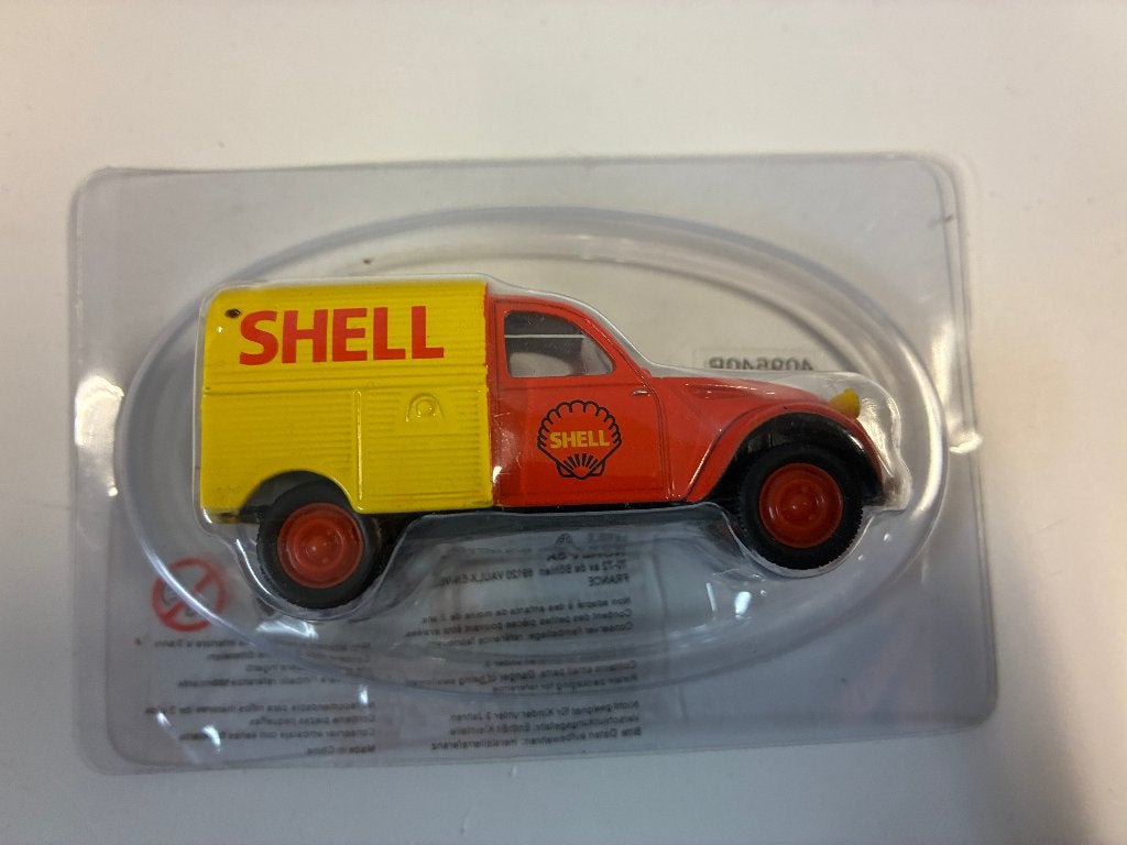 27079: Citroën 2CV Azu - Shell - Norev 1:43, 70-72 avenue de Bohlen 69120 Vaulx-en-Velin, France, Auto, Norev, Norev