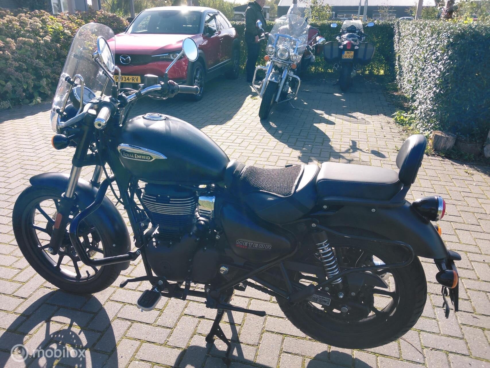 Topstaat Royal Enfield Meteor 350 2024 Inruil Kan!, Toermotor, 349 cc, Handgeschakeld, Gebruikt