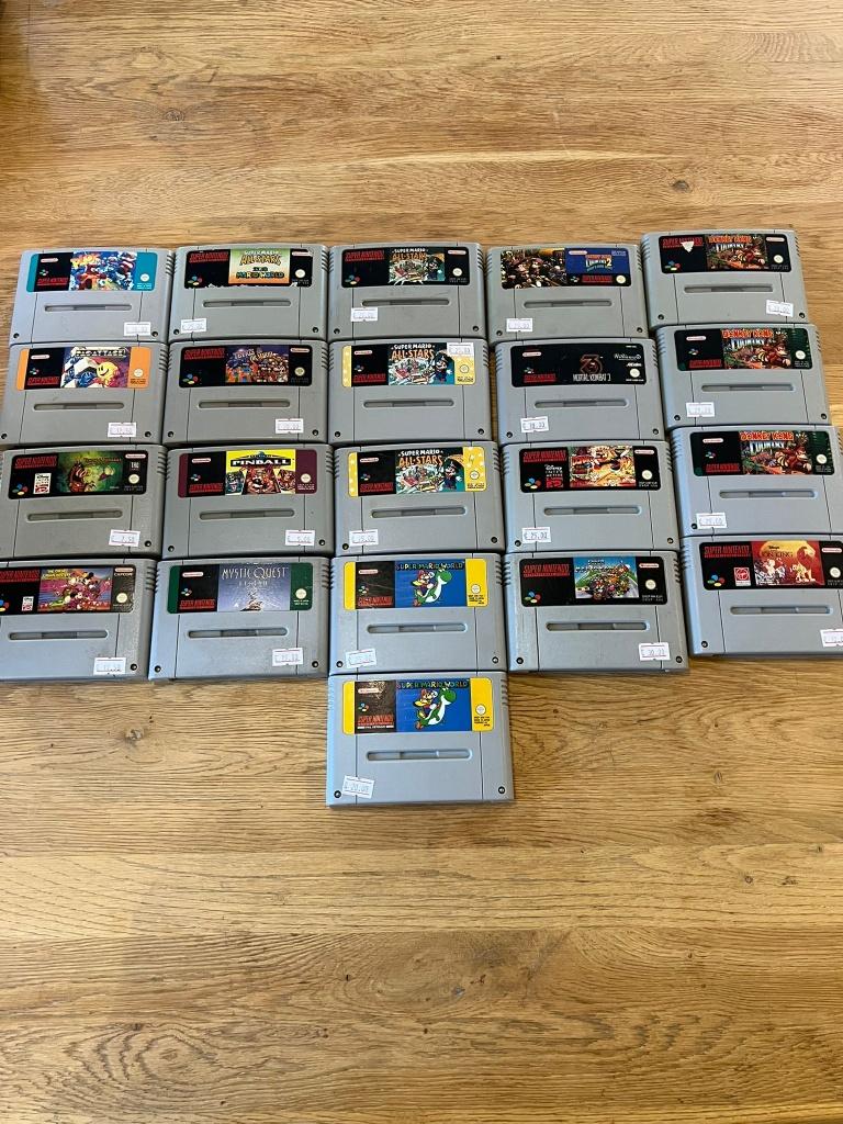 super nintendo spellen, Spelcomputers en Games, Games | Nintendo Super NES, Avontuur en Actie, Eén computer, Ophalen of Verzenden