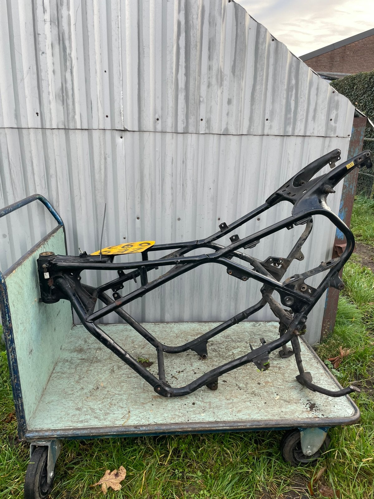 Honda goldwing frame met actief kenteken, Motoren, Ophalen, Gebruikt