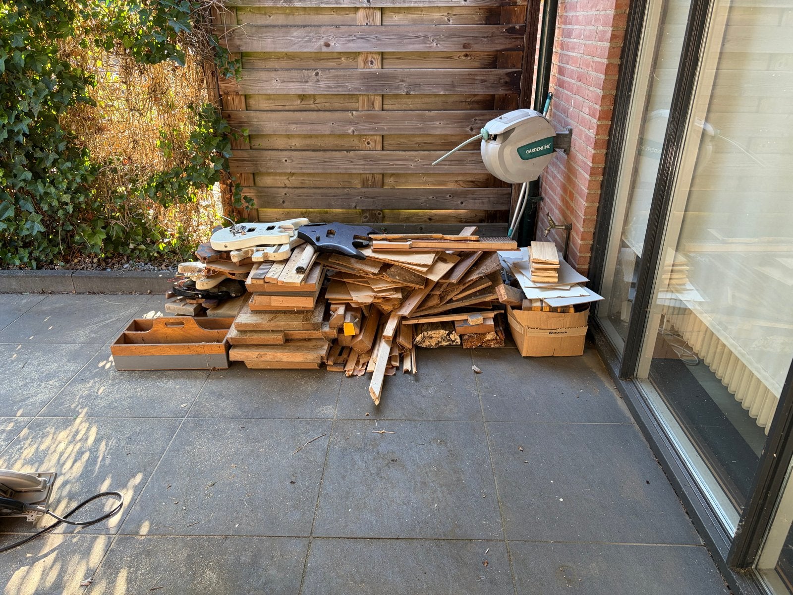 Diverse partij gebruikt hout, Ophalen, Overige houtsoorten