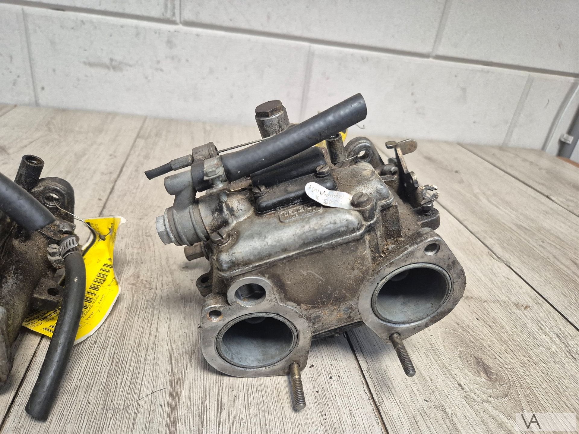 Carburateur set van Alfa Romeo Giulietta 75 Dellorto DHLA40, Gebruikt, -, -, Ophalen of Verzenden