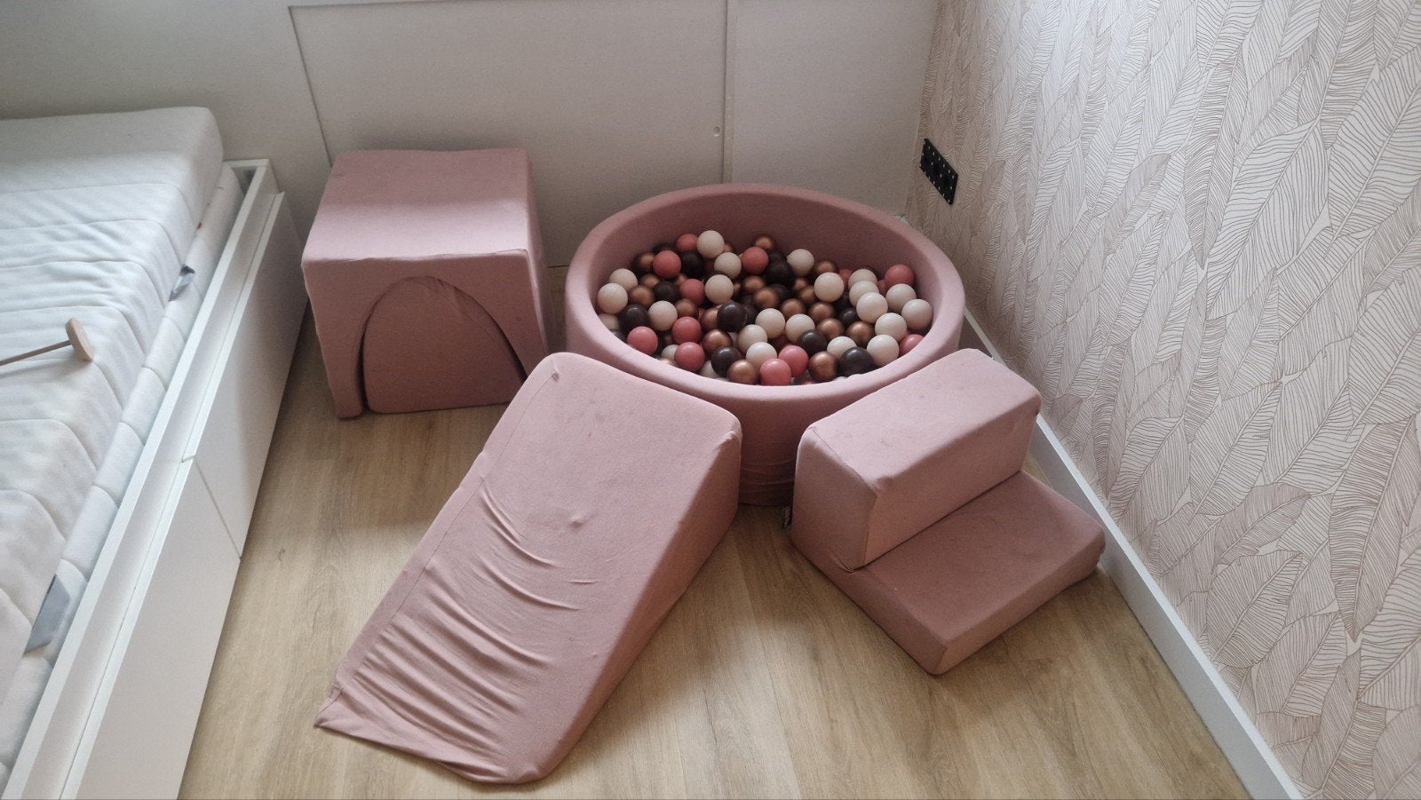 KiddyMoon ballenbak met klim accessoires, Ophalen of Verzenden, Gebruikt, Overige typen