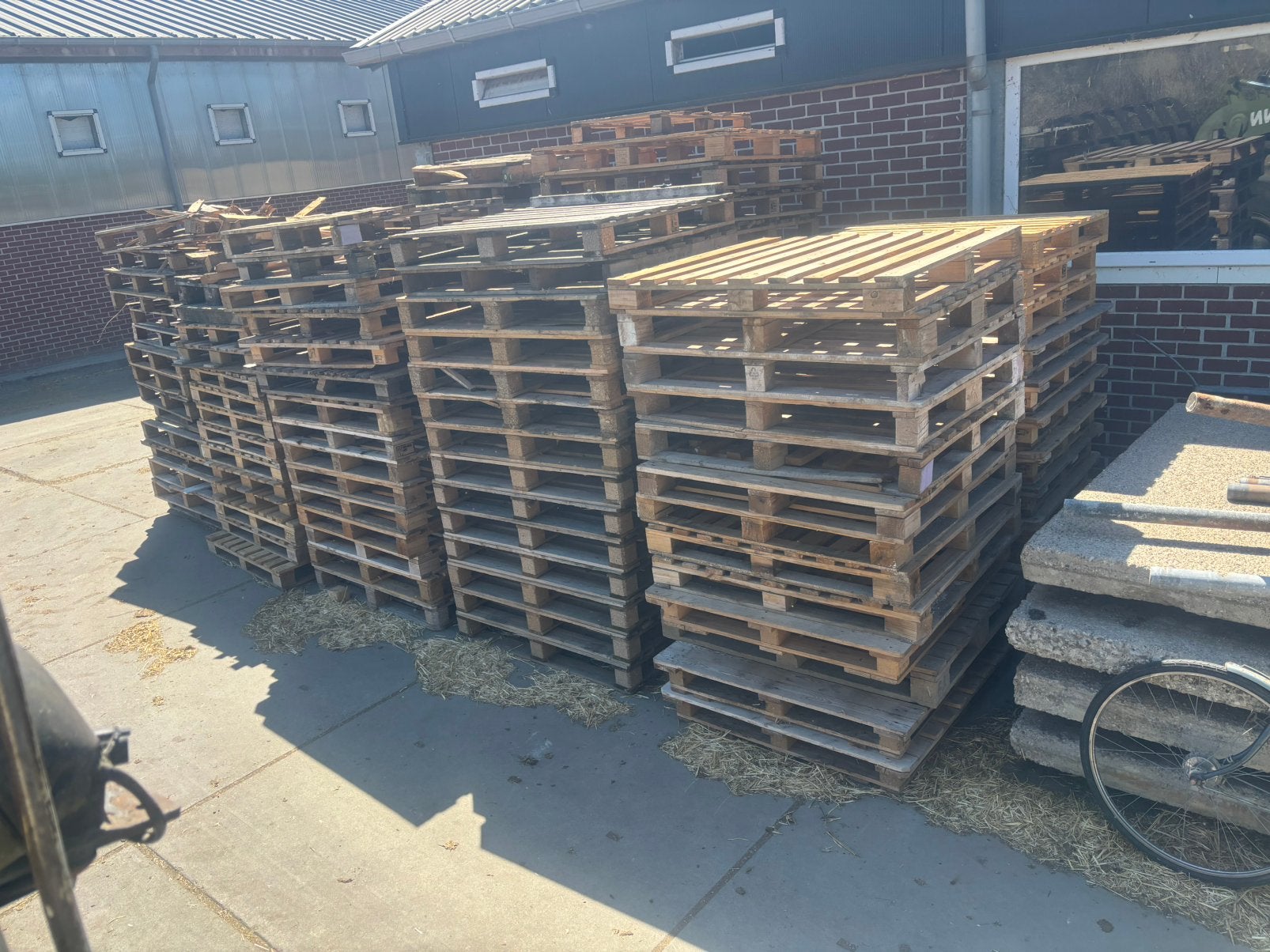 Pallets gratis, Ophalen of Verzenden, Zo goed als nieuw, Pallet, Minder dan 200 cm