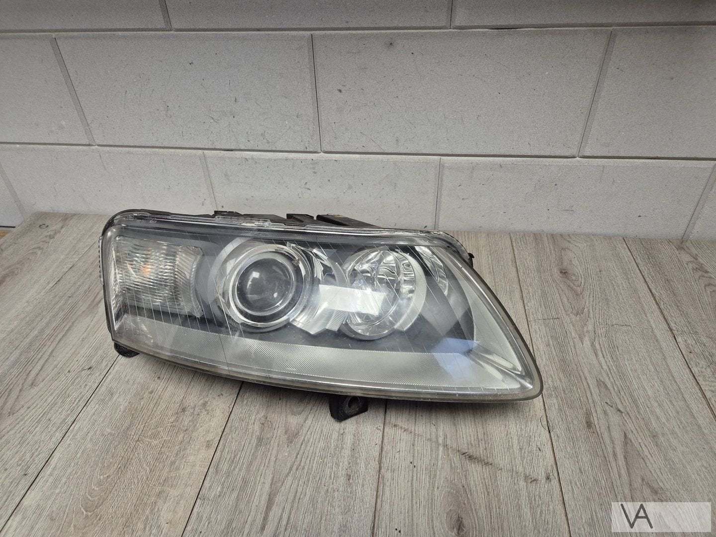 Audi A6 4f 2004 -2008 koplamp xenon rechts zonder bochtlicht, Gebruikt, -, -, -