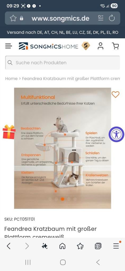 krabpaal nieuw in doos, Ophalen of Verzenden, Nieuw, Krabpaal