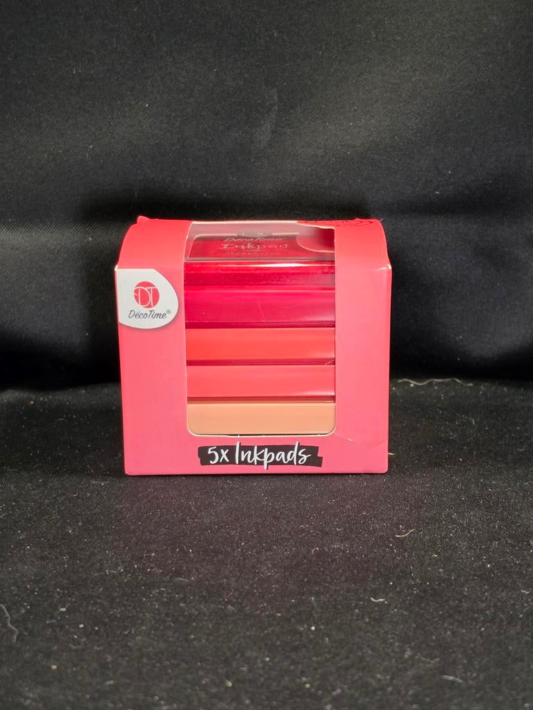 stempelkussens set 5 kleuren inktpads scrapbooking ink pads, ., Overige thema's, Overige typen, Nieuw