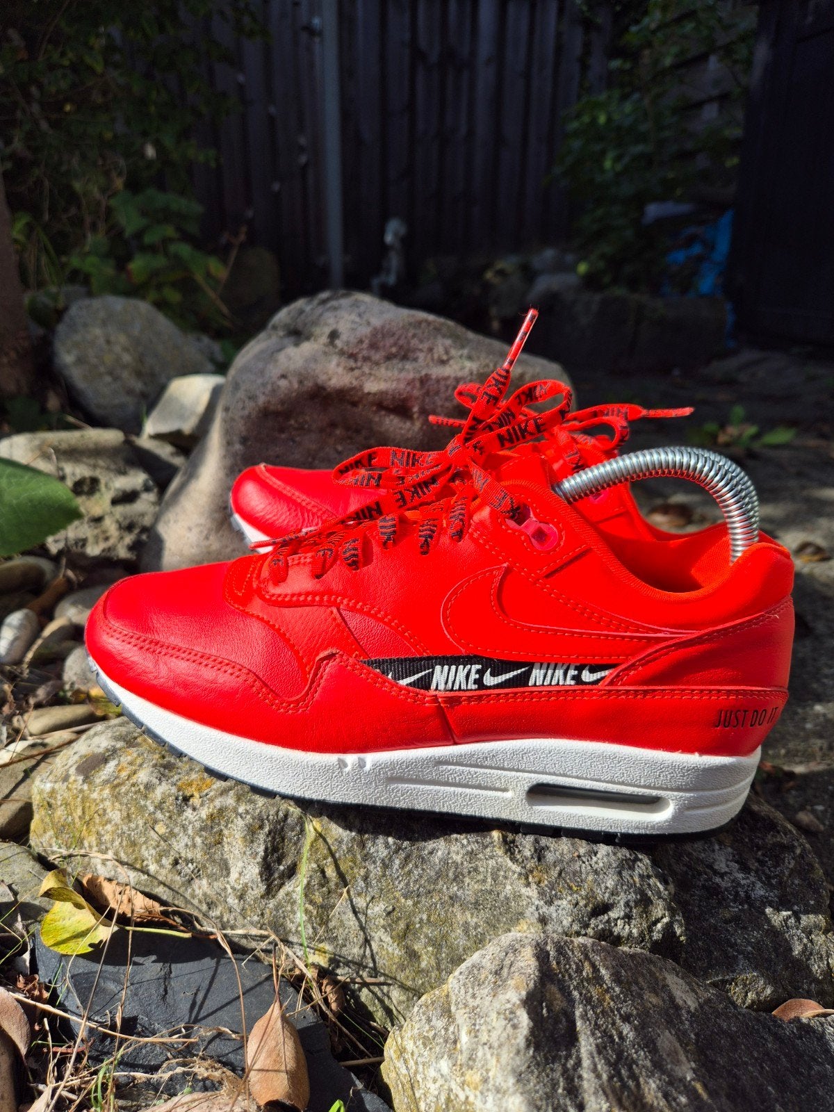 Nike air max 1 Red 38, Ophalen of Verzenden, Sneakers of Gympen, Zo goed als nieuw, Rood