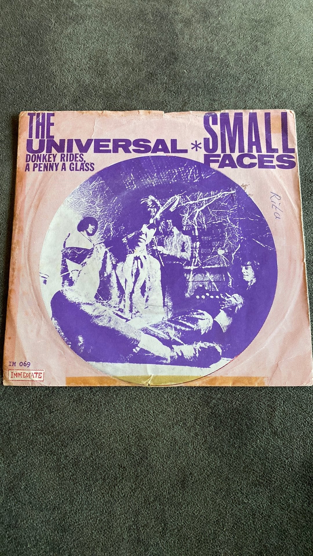 Vinyl single Small Faces - The universal, Ophalen of Verzenden, Gebruikt, Pop