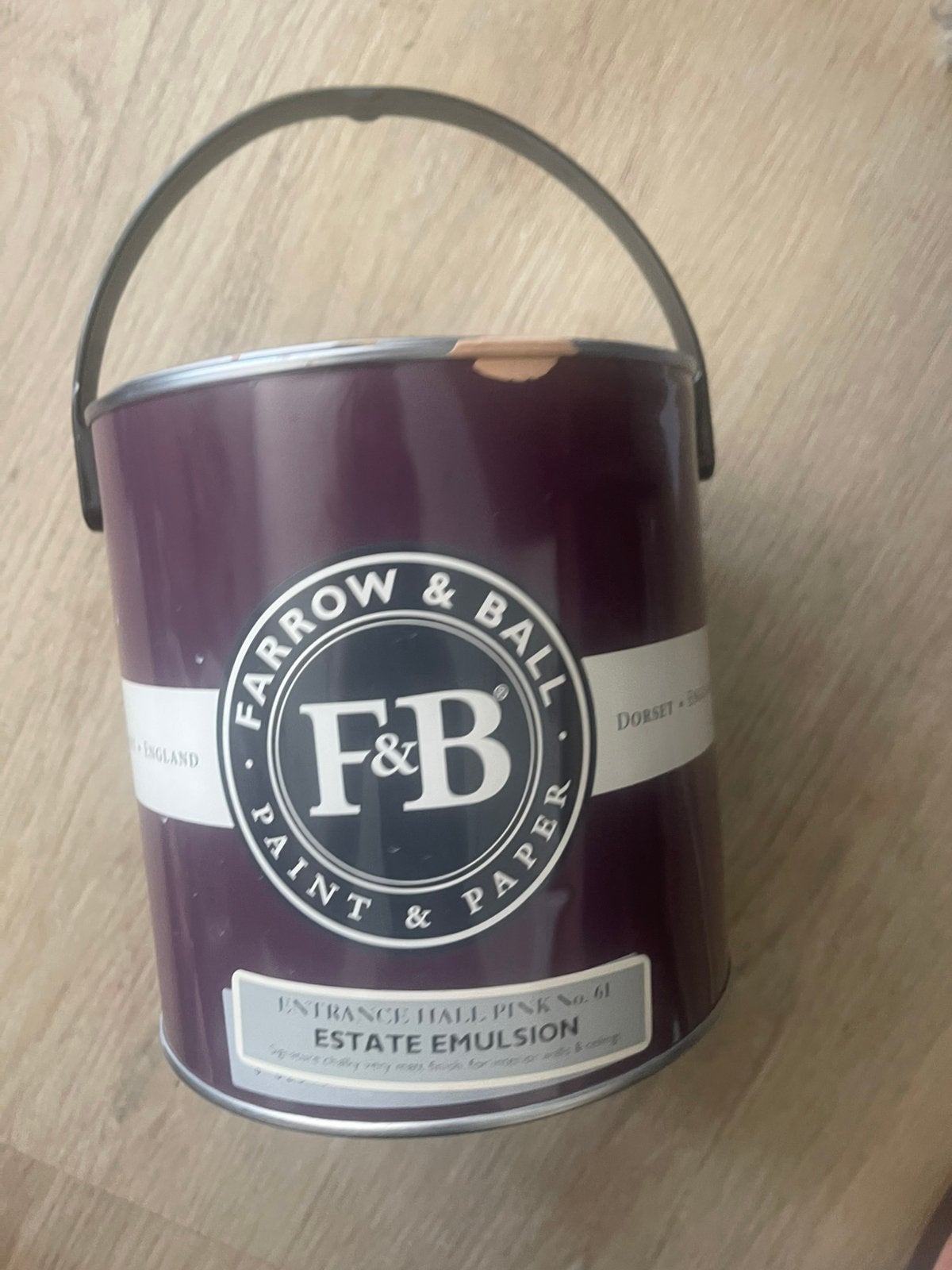 Afneembare muurverf Farrow and Ball, Doe-het-zelf en Verbouw, Verf, Beits en Lak, Ophalen of Verzenden, Zo goed als nieuw, Wit