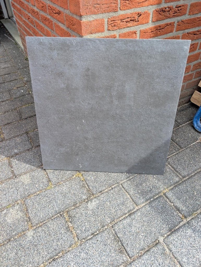 Vloer tegel zwart 60x60 cm, Doe-het-zelf en Verbouw, Tegels, Ophalen, 60 cm of meer, Nieuw, Minder dan 5 m²