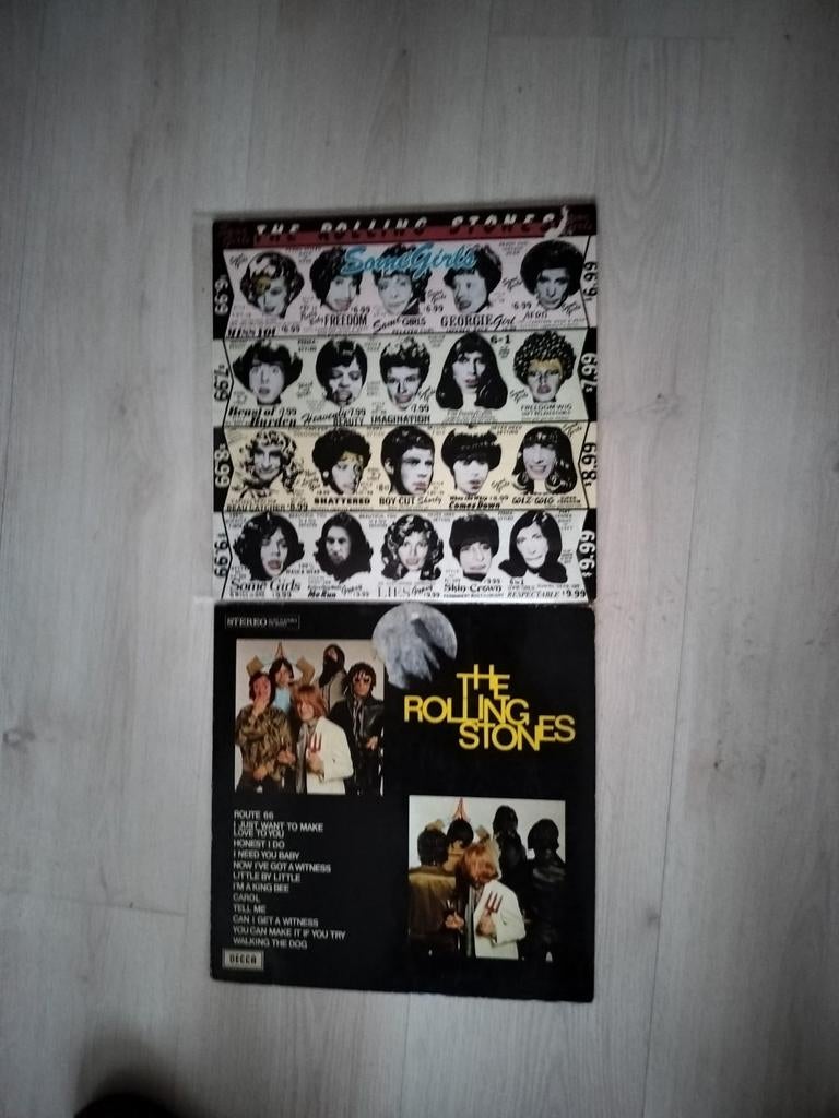 The Rolling Stones - Some Girls & The Rolling Stones LP's, Cd's en Dvd's, Vinyl | Rock, Ophalen of Verzenden, Gebruikt, 12 inch